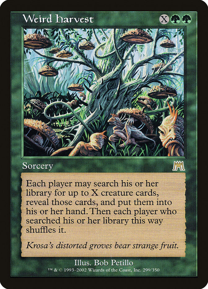Weird Harvest [Onslaught] | Pegasus Games WI