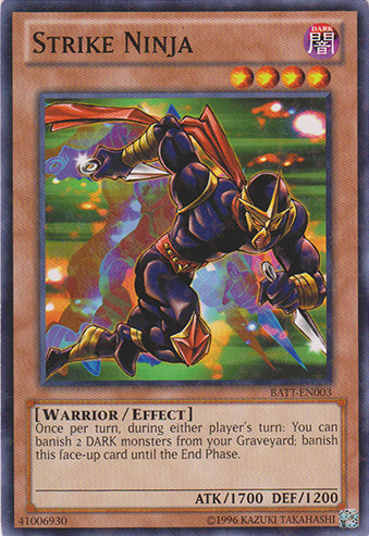 Strike Ninja [BATT-EN003] Starfoil Rare | Pegasus Games WI