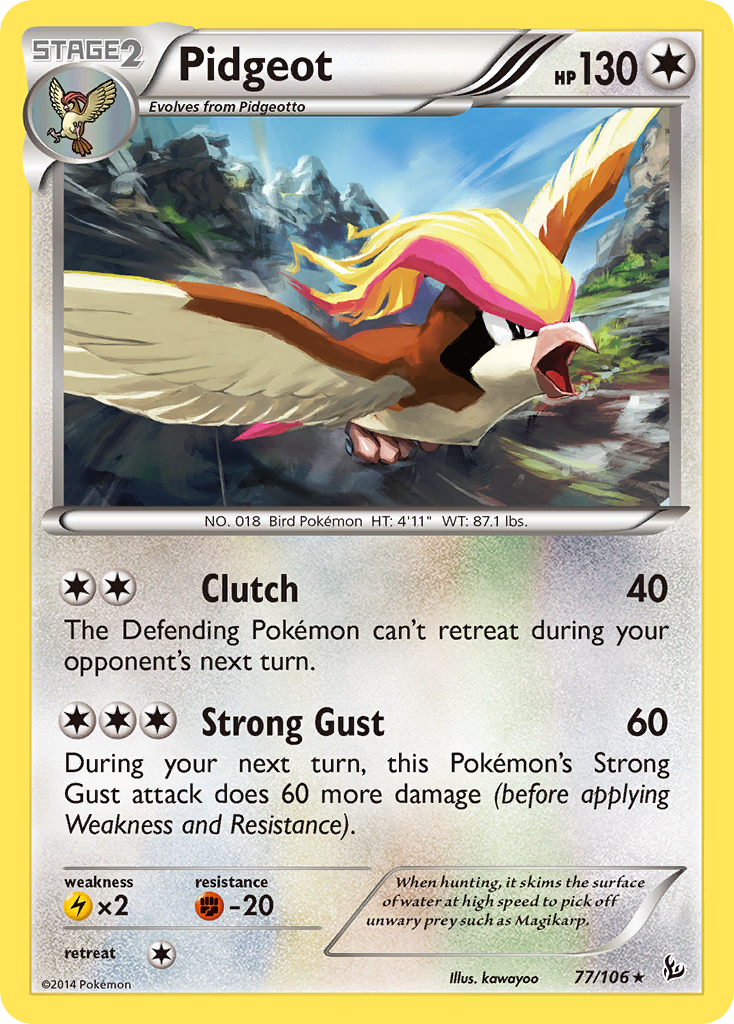 Pidgeot (77/106) [XY: Flashfire] | Pegasus Games WI