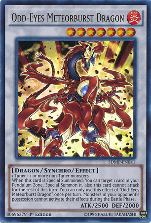 Odd-Eyes Meteorburst Dragon [SDMP-EN041] Ultra Rare | Pegasus Games WI