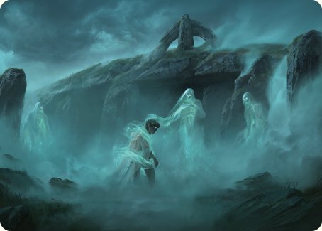 Fog on the Barrow-Downs Art Card [The Lord of the Rings: Tales of Middle-earth Art Series] | Pegasus Games WI