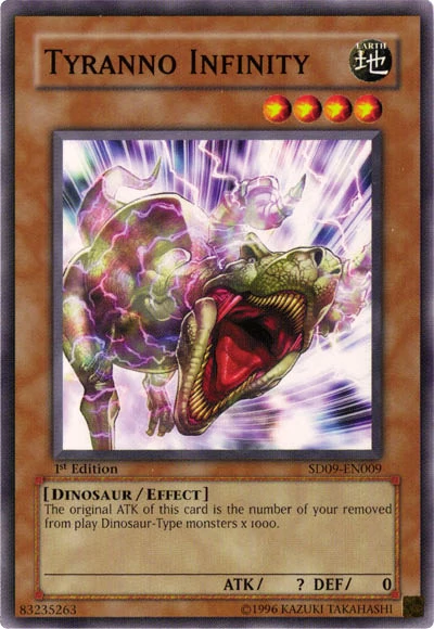 Tyranno Infinity [SD09-EN009] Common | Pegasus Games WI