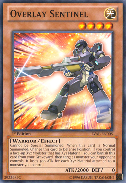 Overlay Sentinel [LVAL-EN005] Common | Pegasus Games WI