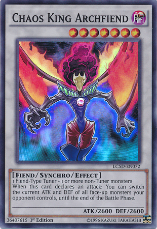 Chaos King Archfiend [LC5D-EN072] Super Rare | Pegasus Games WI