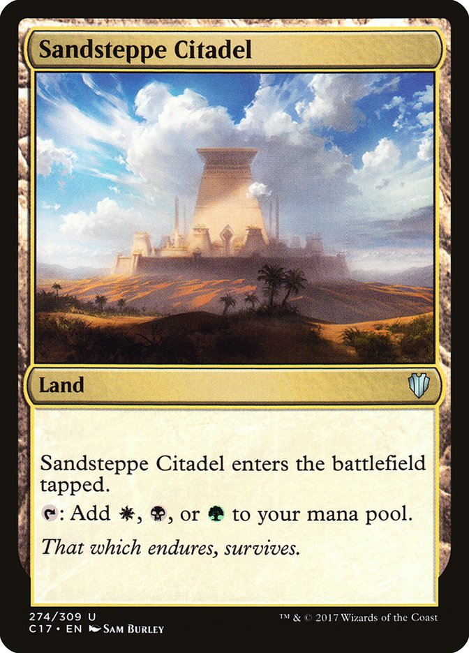Sandsteppe Citadel [Commander 2017] | Pegasus Games WI