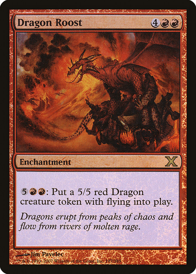 Dragon Roost (Premium Foil) [Tenth Edition] | Pegasus Games WI
