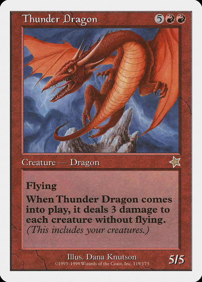 Thunder Dragon [Starter 1999] | Pegasus Games WI