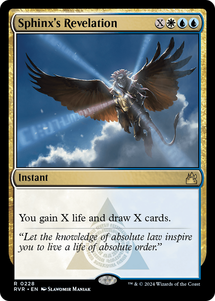 Sphinx's Revelation [Ravnica Remastered] | Pegasus Games WI