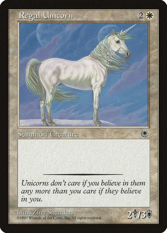 Regal Unicorn [Portal] | Pegasus Games WI