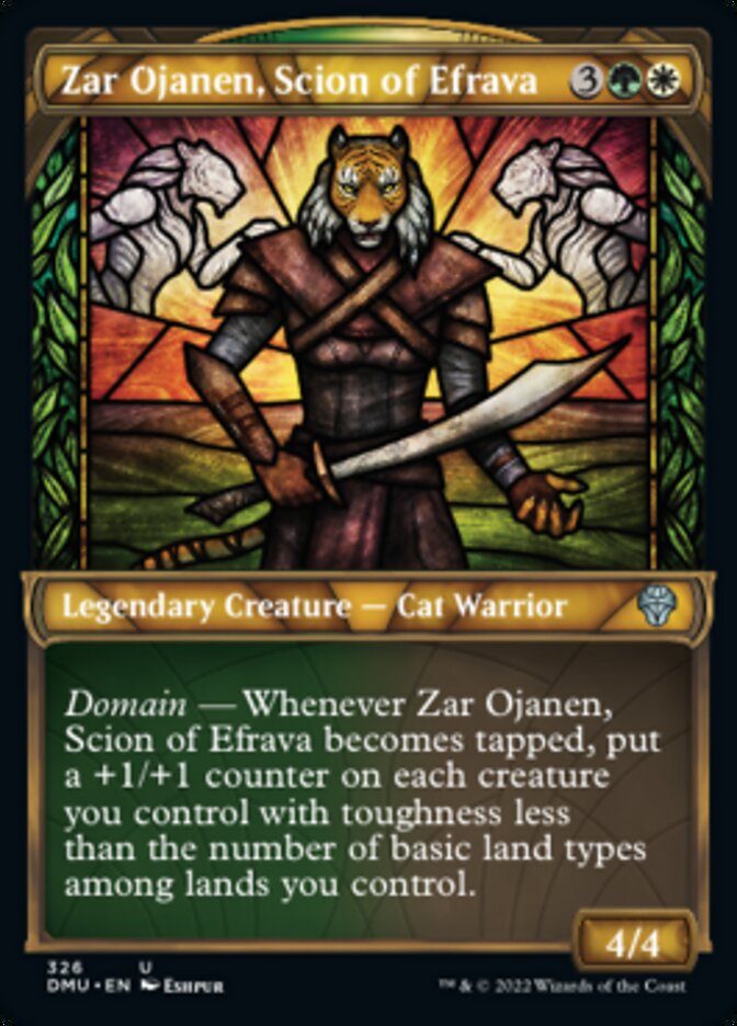 Zar Ojanen, Scion of Efrava (Showcase) [Dominaria United] | Pegasus Games WI