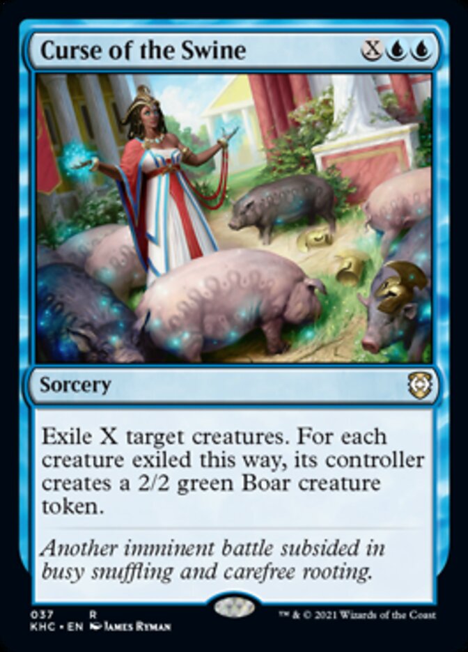 Curse of the Swine [Kaldheim Commander] | Pegasus Games WI