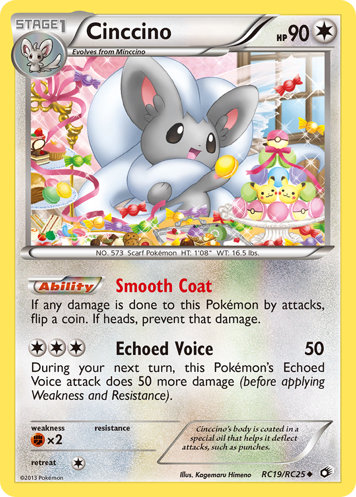 Cinccino (RC19/RC25) [Black & White: Legendary Treasures] | Pegasus Games WI