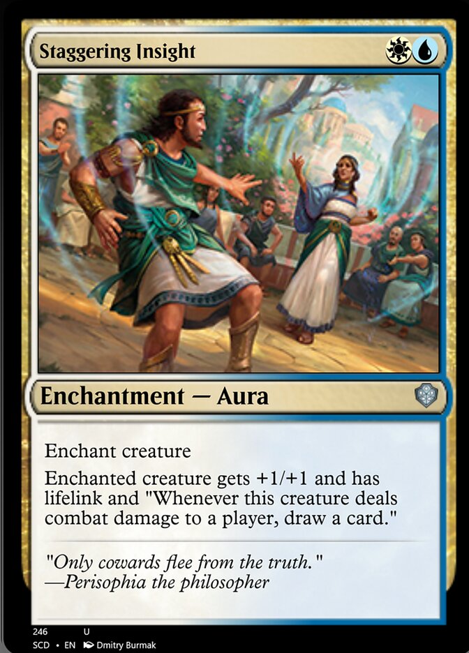 Staggering Insight [Starter Commander Decks] | Pegasus Games WI