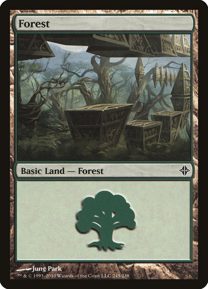 Forest (245) [Rise of the Eldrazi] | Pegasus Games WI