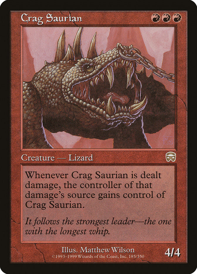 Crag Saurian [Mercadian Masques] | Pegasus Games WI