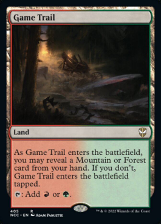 Game Trail [Streets of New Capenna Commander] | Pegasus Games WI