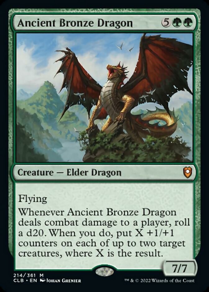 Ancient Bronze Dragon [Commander Legends: Battle for Baldur's Gate] | Pegasus Games WI