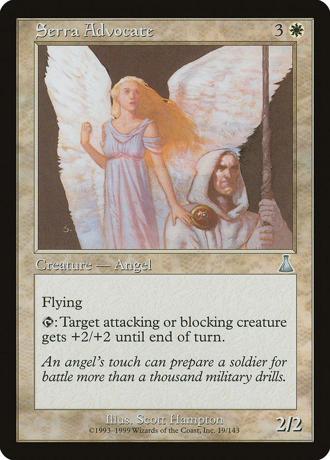 Serra Advocate [Urza's Destiny] | Pegasus Games WI