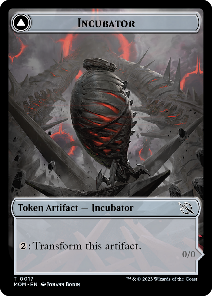 Incubator // Phyrexian (17) Double-Sided Token [March of the Machine Tokens] | Pegasus Games WI