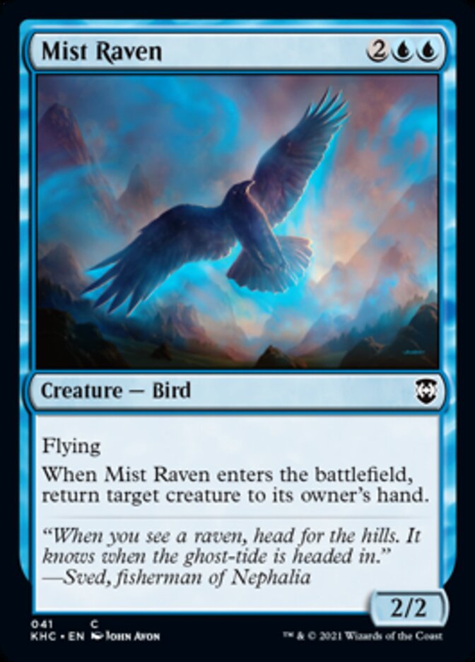 Mist Raven [Kaldheim Commander] | Pegasus Games WI