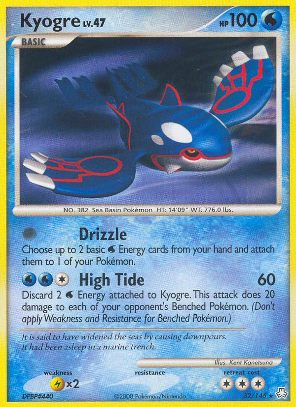 Kyogre (32/146) [Diamond & Pearl: Legends Awakened] | Pegasus Games WI