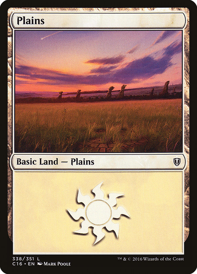 Plains (338) [Commander 2016] | Pegasus Games WI
