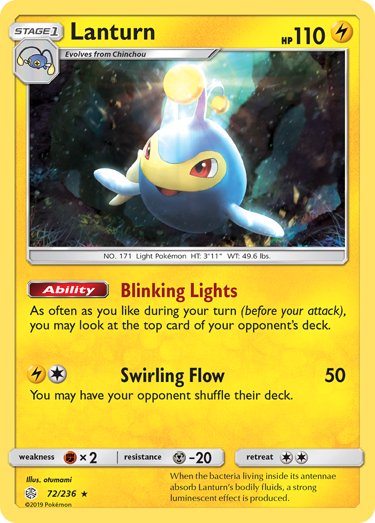 Lanturn (72/236) [Sun & Moon: Cosmic Eclipse] | Pegasus Games WI