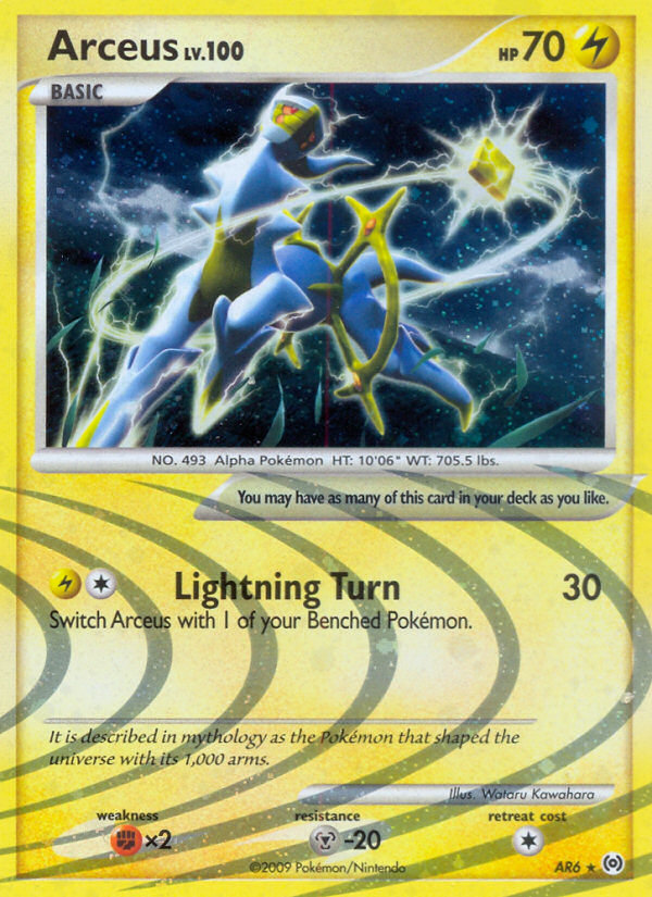 Arceus (AR6) [Platinum: Arceus] | Pegasus Games WI