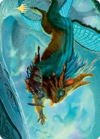 Toski, Bearer of Secrets Art Card (Gold-Stamped Signature) [Kaldheim Art Series] | Pegasus Games WI