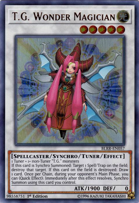 T.G. Wonder Magician [BLRR-EN057] Ultra Rare | Pegasus Games WI