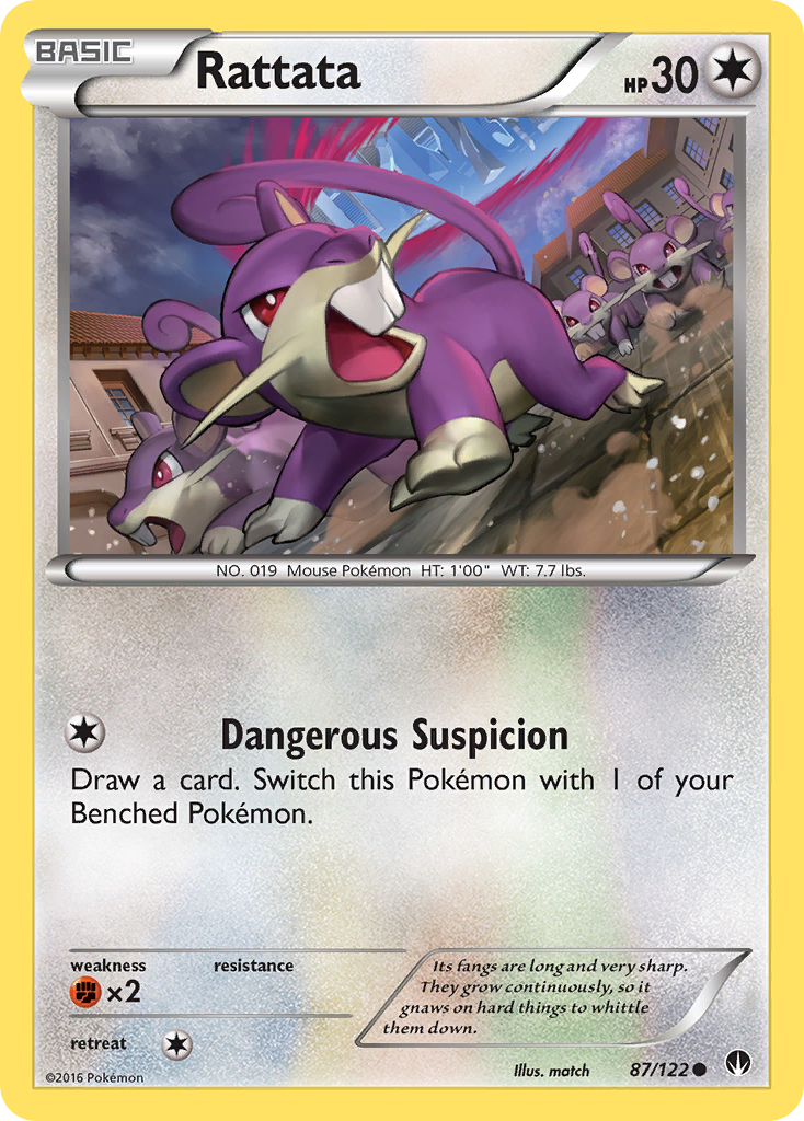 Rattata (87/122) [XY: BREAKpoint] | Pegasus Games WI