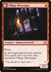 Village Messenger // Moonrise Intruder [Shadows over Innistrad] | Pegasus Games WI