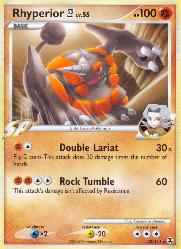 Rhyperior (32/111) [Platinum: Rising Rivals] | Pegasus Games WI