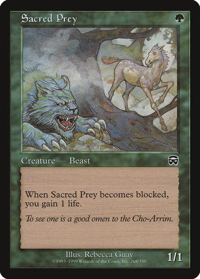 Sacred Prey [Mercadian Masques] | Pegasus Games WI