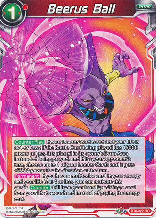 Beerus Ball [BT8-022] | Pegasus Games WI