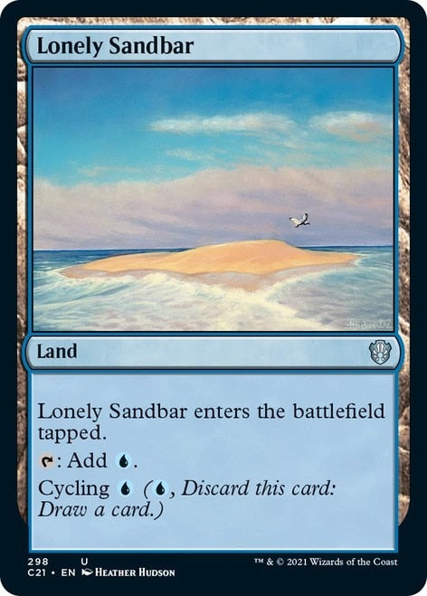 Lonely Sandbar [Commander 2021] | Pegasus Games WI