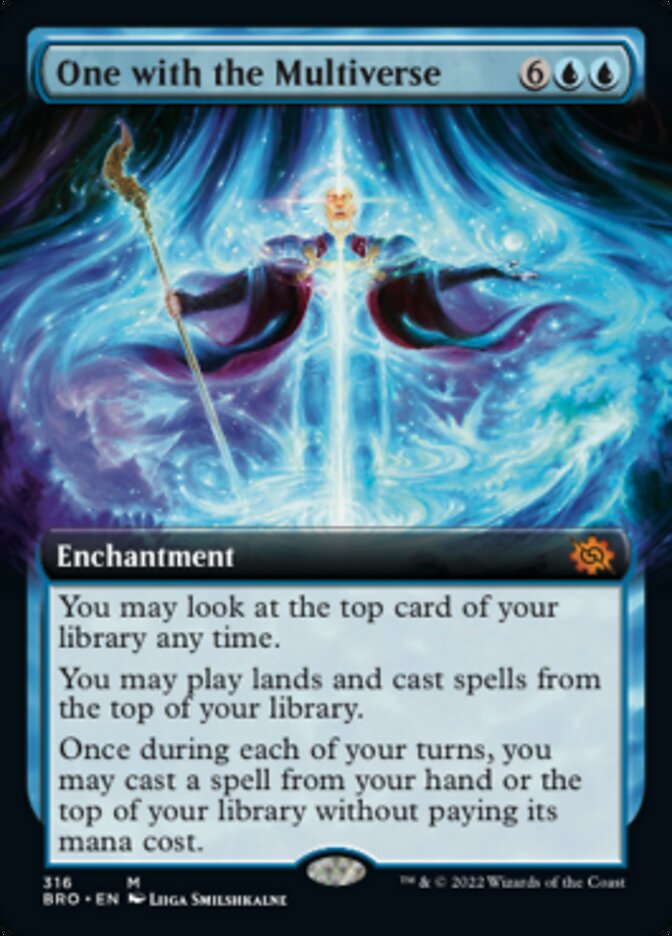 One with the Multiverse (Extended Art) [The Brothers' War] | Pegasus Games WI