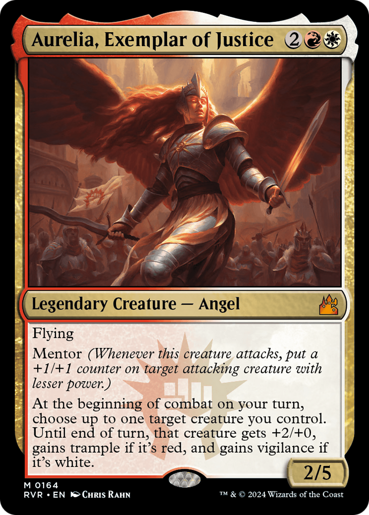 Aurelia, Exemplar of Justice [Ravnica Remastered] | Pegasus Games WI