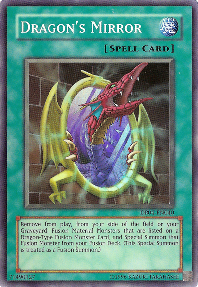 Dragon's Mirror [DR04-EN040] Super Rare | Pegasus Games WI