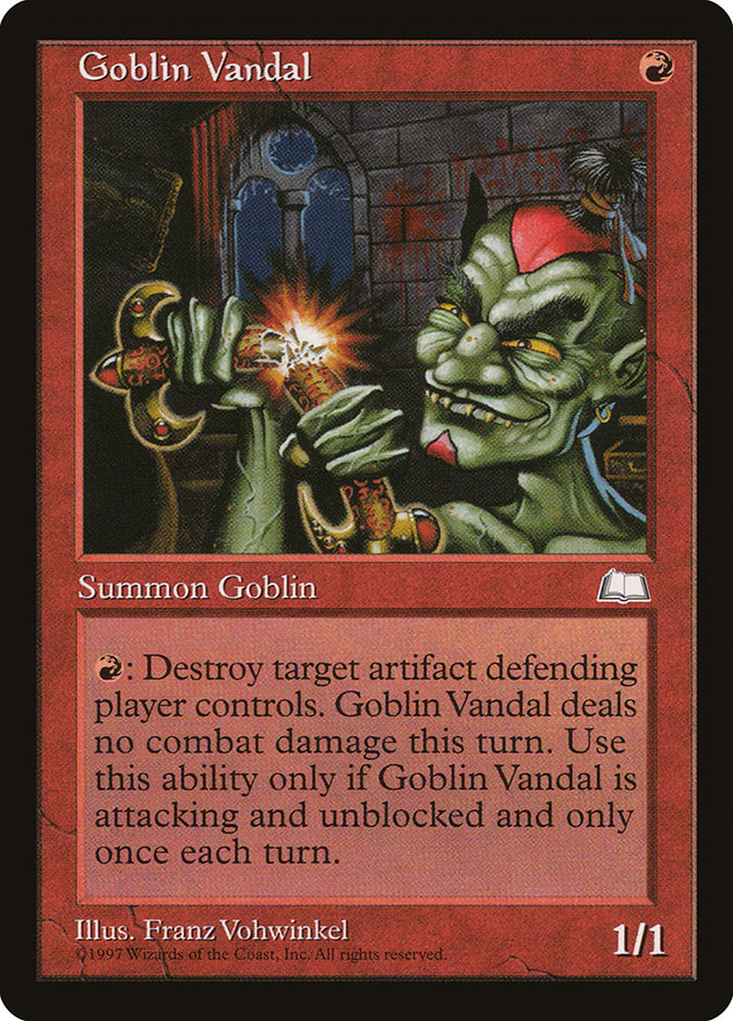 Goblin Vandal [Weatherlight] | Pegasus Games WI