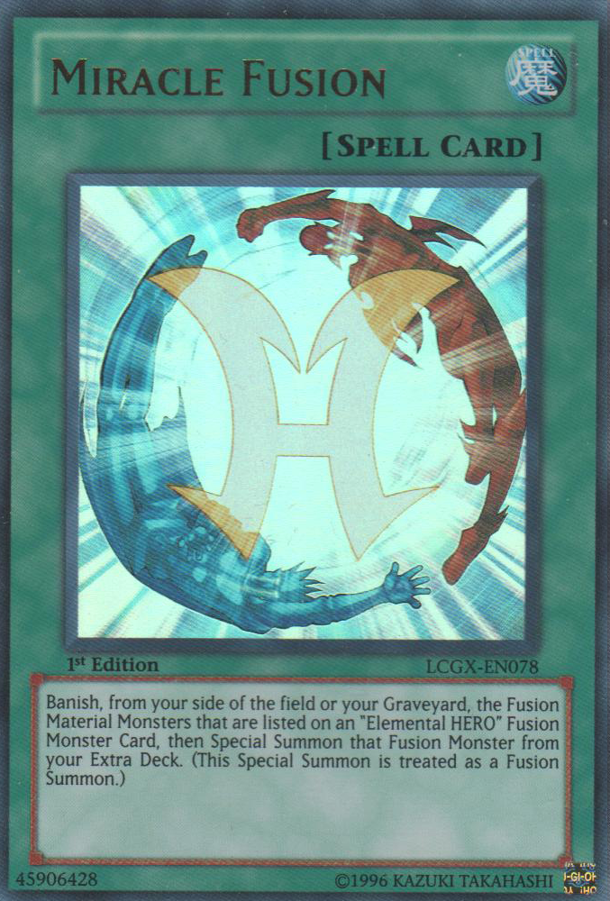 Miracle Fusion [LCGX-EN078] Ultra Rare | Pegasus Games WI
