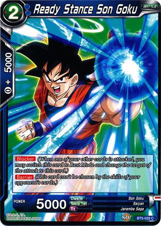 Ready Stance Son Goku (BT5-028) [Miraculous Revival] | Pegasus Games WI