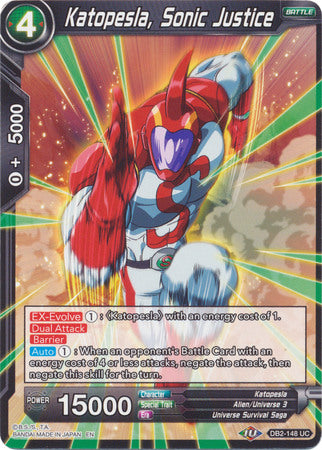Katopesla, Sonic Justice [DB2-148] | Pegasus Games WI