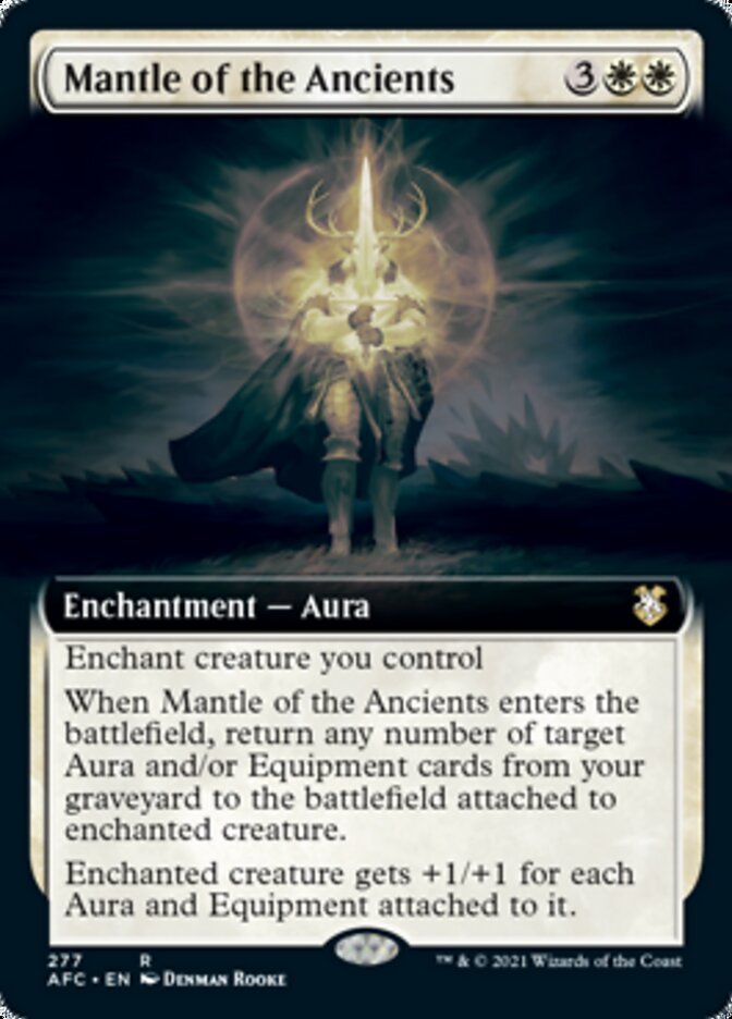 Mantle of the Ancients (Extended Art) [Dungeons & Dragons: Adventures in the Forgotten Realms Commander] | Pegasus Games WI