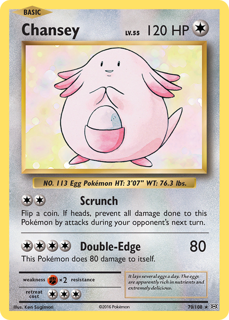 Chansey (70/108) [XY: Evolutions] | Pegasus Games WI