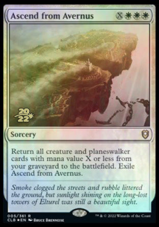 Ascend from Avernus [Commander Legends: Battle for Baldur's Gate Prerelease Promos] | Pegasus Games WI