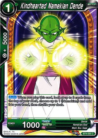 Kindhearted Namekian Dende [BT4-055] | Pegasus Games WI