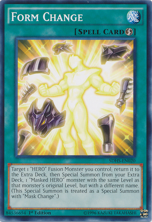 Form Change [SDHS-EN020] Common | Pegasus Games WI