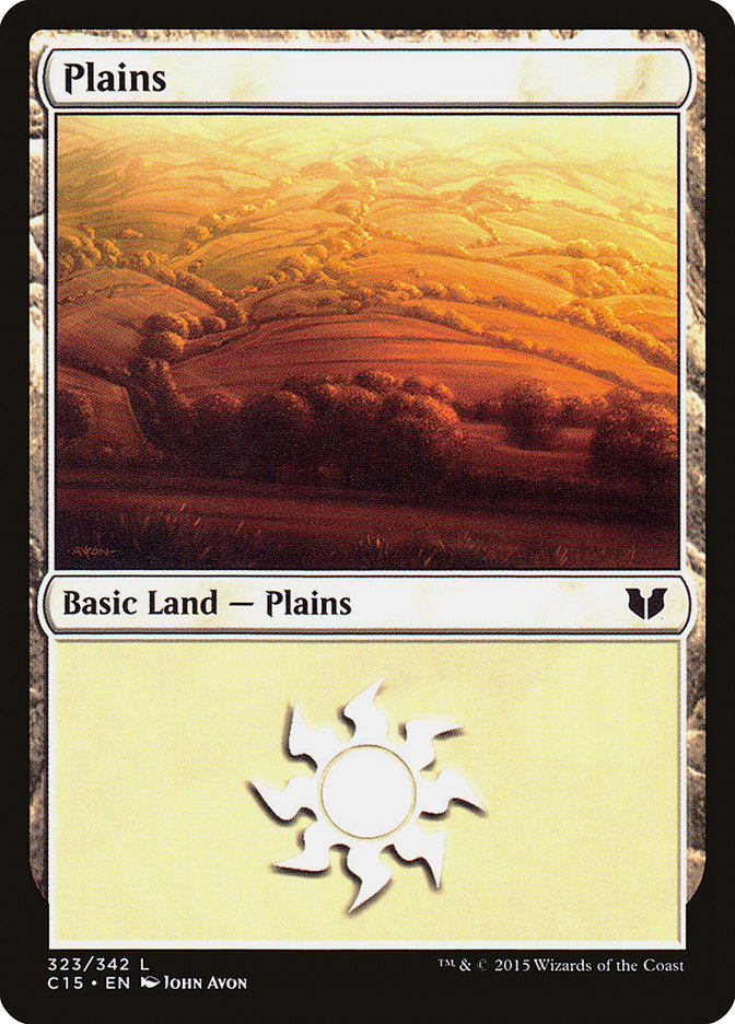 Plains (323) [Commander 2015] | Pegasus Games WI