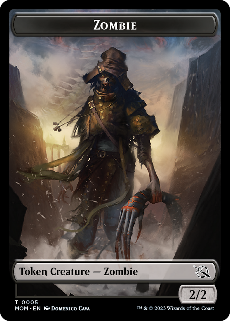 Zombie Token [March of the Machine Tokens] | Pegasus Games WI